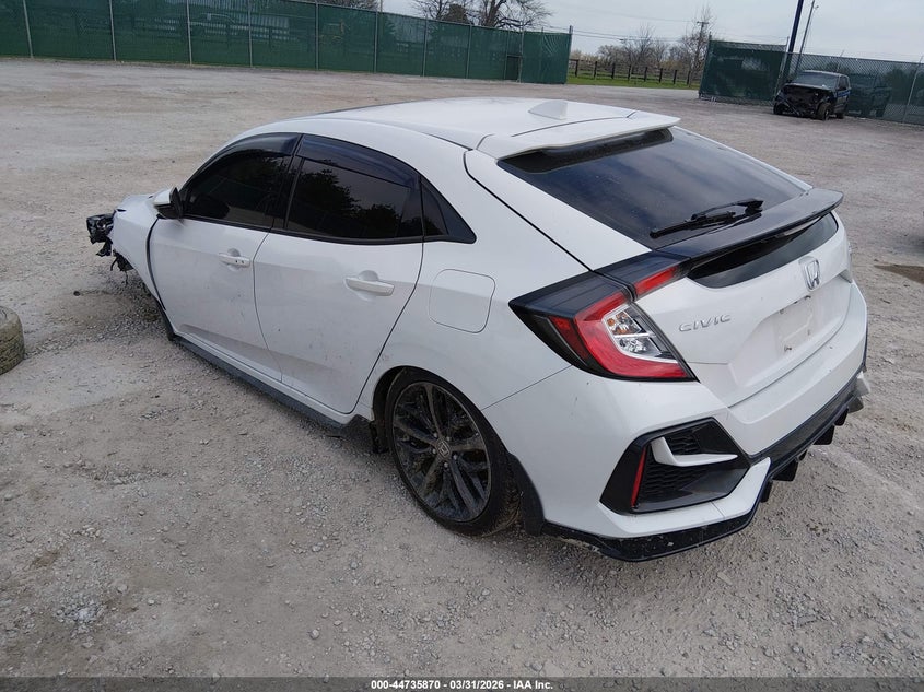 VIN SHHFK7H99MU224261 2021 HONDA CIVIC SPORT TOURING
