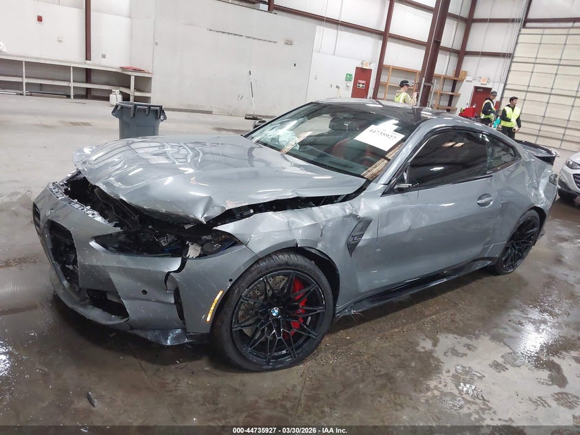 Vin: wbs33hk09scu33990, lot: 45233115, bmw m4 competition xdrive 20252