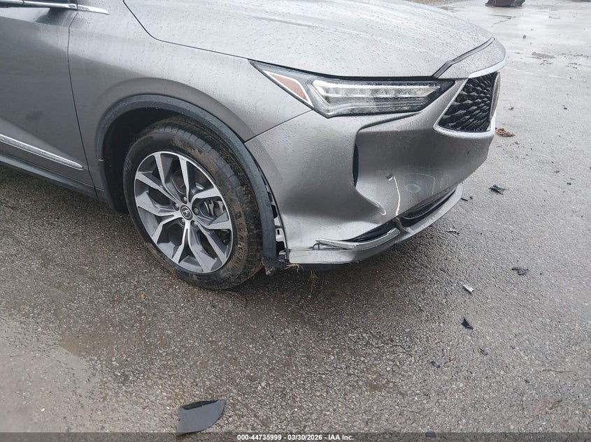 2022 Acura Mdx Technology Package VIN: 5J8YD9H41NL009364 Lot: 44735999
