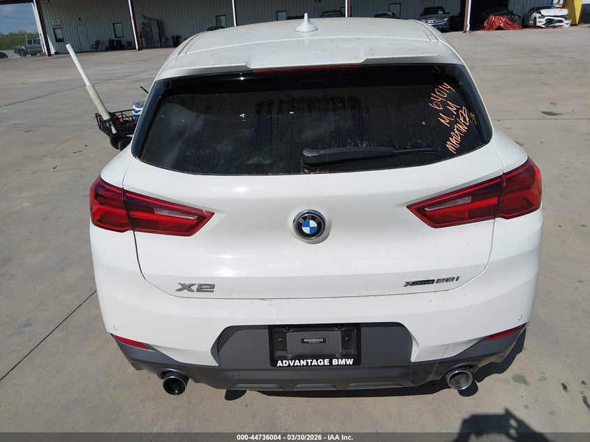 2018 BMW X2 xDrive28I VIN: WBXYJ5C36JEF76530 Lot: 44736004
