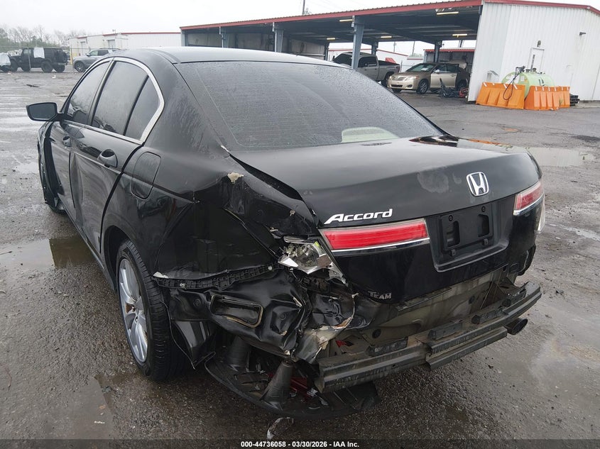 2012 Honda Accord 2.4 2.4 Lx Black Lot 111044736058 Vin 1HGCP2F31CA025804