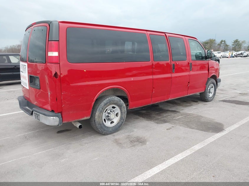 Vin: 1gazg1fa7d1173970, lot: 45233342, chevrolet express 3500 lt 20134