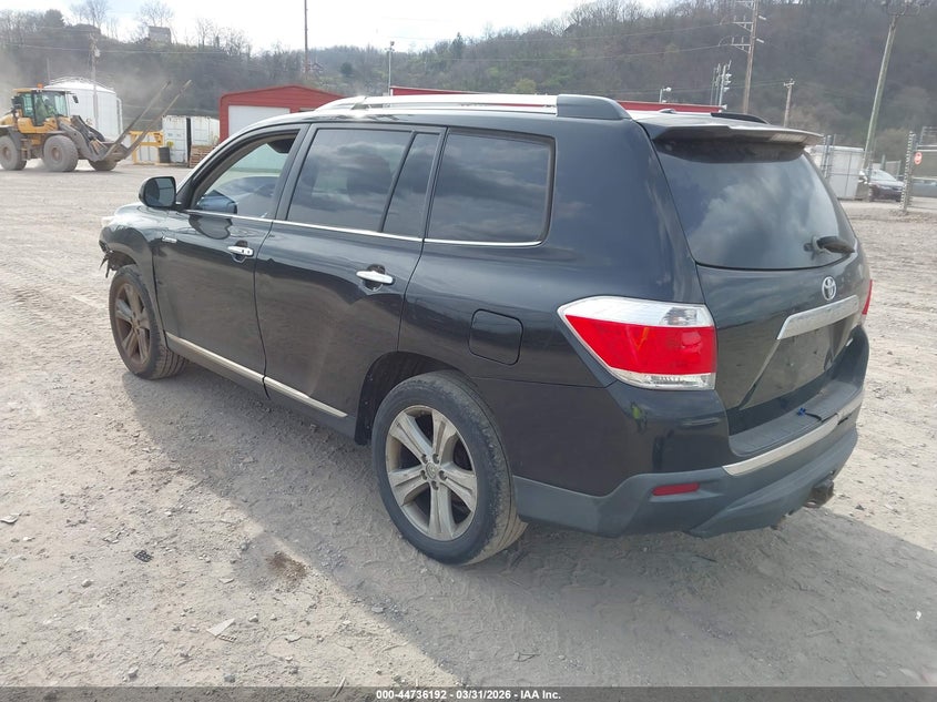 Vin: 5tddk3eh1cs094949, lot: 45233380, toyota highlander limited 20123