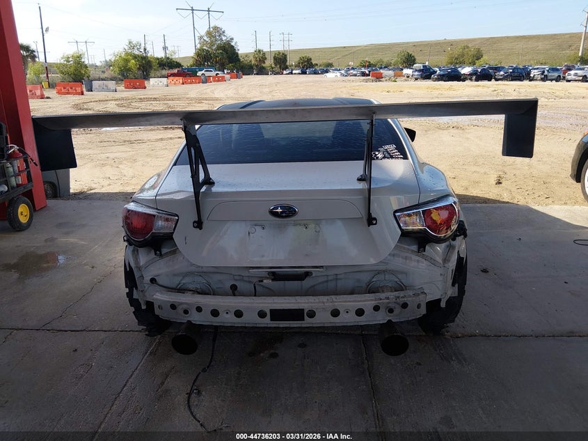 2015 Subaru Brz Limited VIN: JF1ZCAC17F9603272 Lot: 44736203