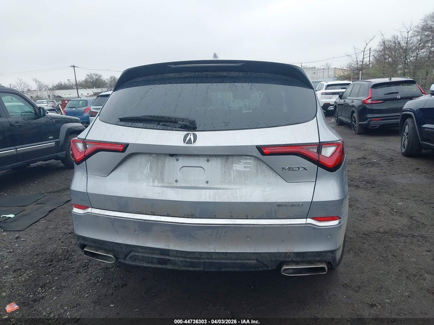 2022 Acura Mdx Technology Package VIN: 5J8YE1H47NL016950 Lot: 44736303