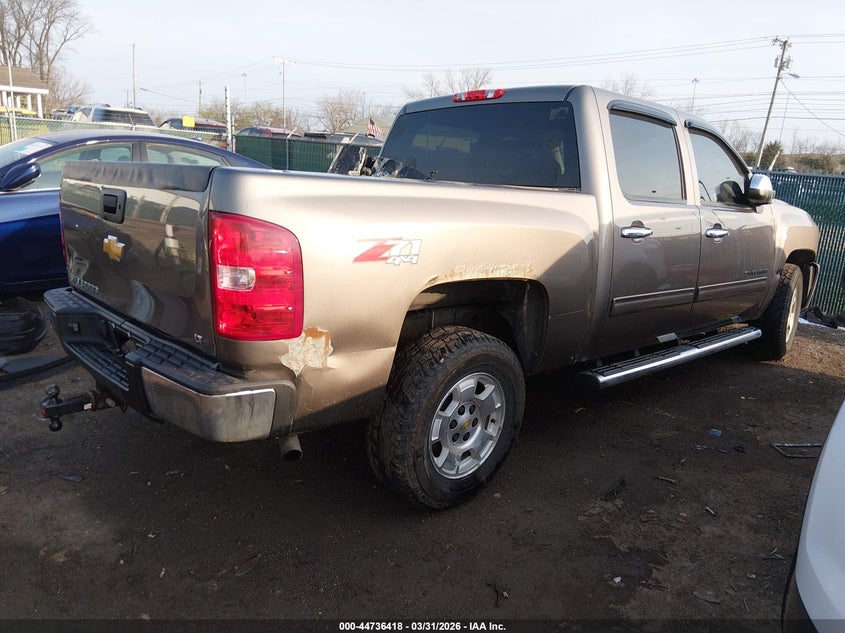 2012 Chevrolet Silverado 5.3 1500 Lt brown Lot 111044736418 Vin 3GCPKSE77CG254556