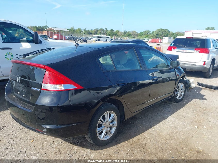 Vin: jhmze2h76as004192, lot: 45233626, honda insight ex 20104