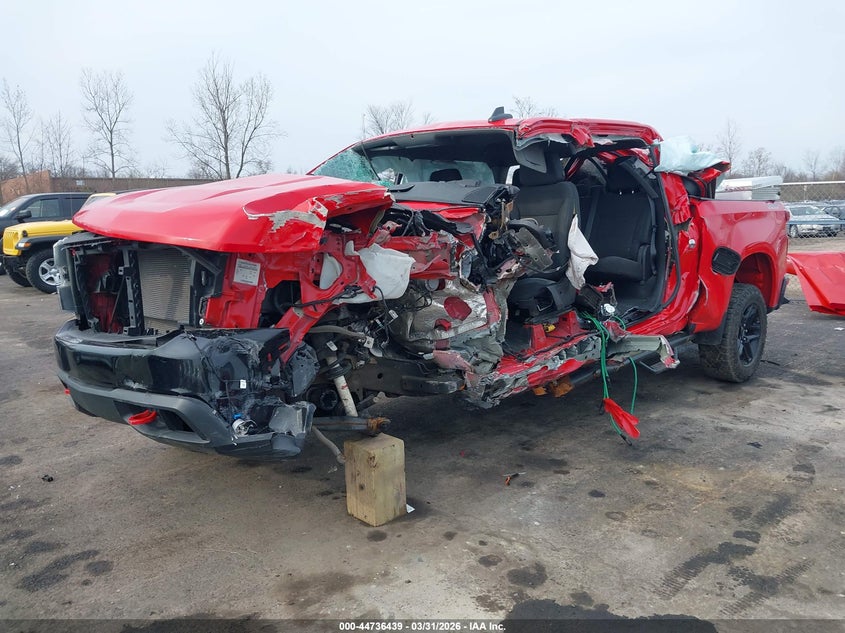 2021 Chevrolet Silverado 1500 4Wd Short Bed Custom Trail Boss