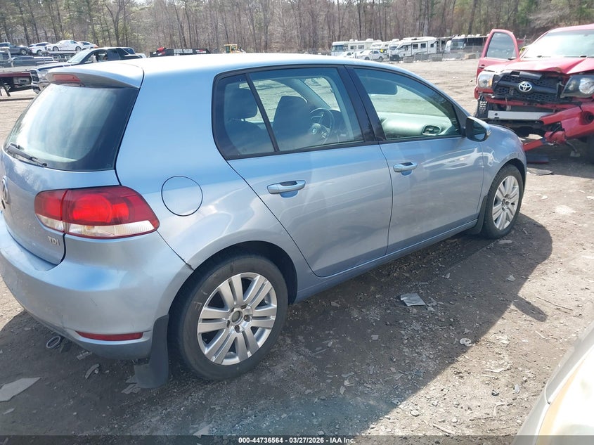 2012 Volkswagen Golf Tdi 4-Door