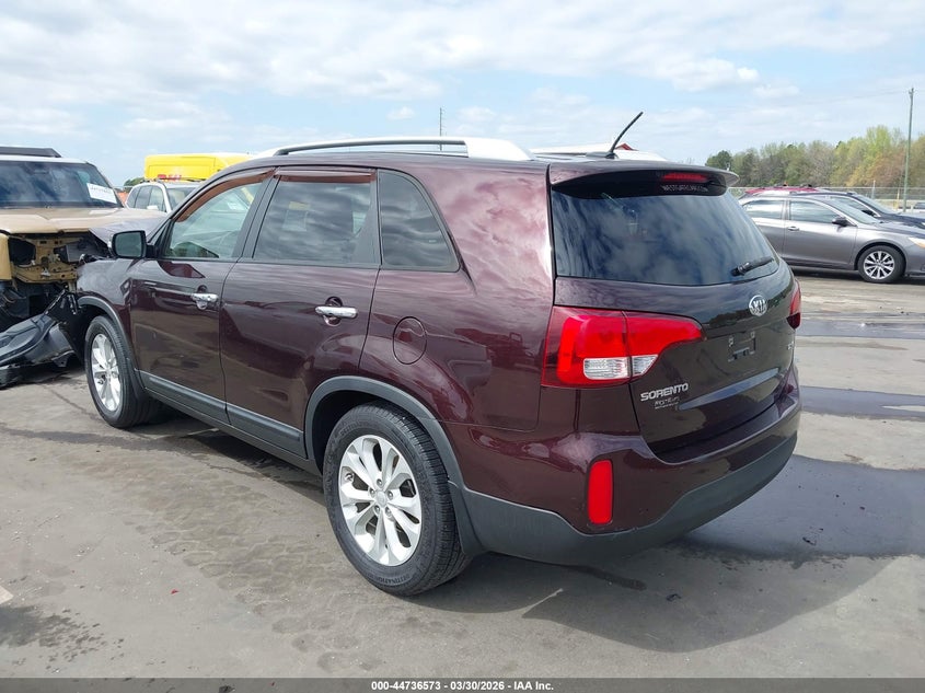 Vin: 5xyku4a7xfg568565, lot: 45233761, kia sorento ex v6 20153