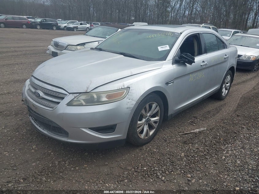1FAHP2EW7CG105644 2012 Ford Taurus 3.5 Sel grey