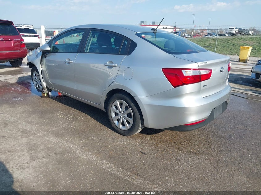 Vin: knadm4a32h6106137, lot: 45233793, kia rio lx 20173