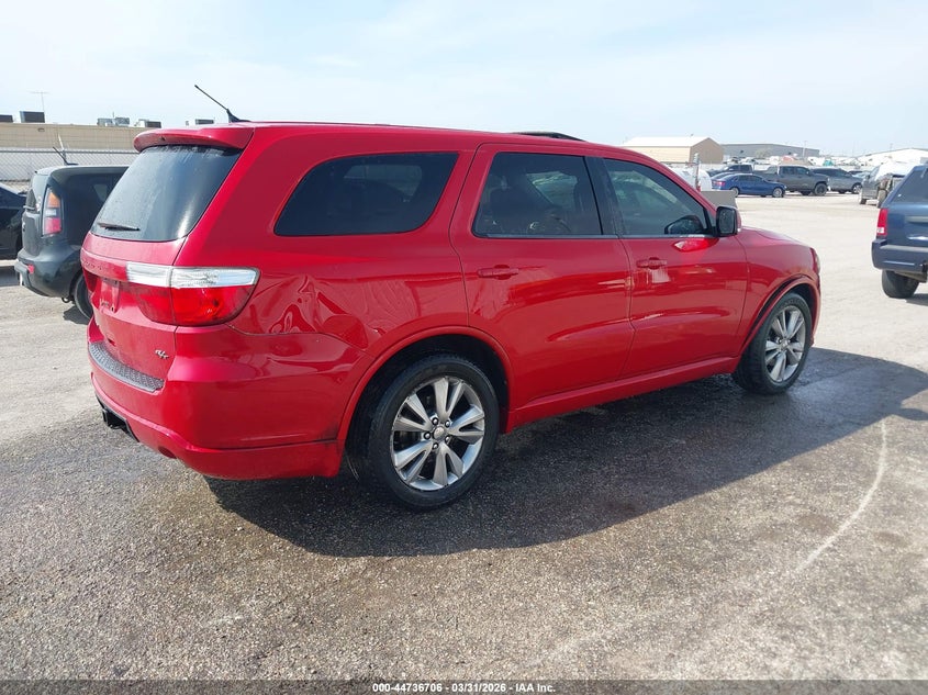 Vin: 1c4sdjctxcc116527, lot: 45233894, dodge durango r/t 20124