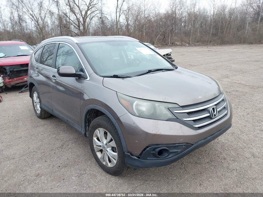 2012 Honda Cr-v 2.4 Cr-V Ex-L brown Lot 111044736753 Vin 5J6RM4H75CL044190