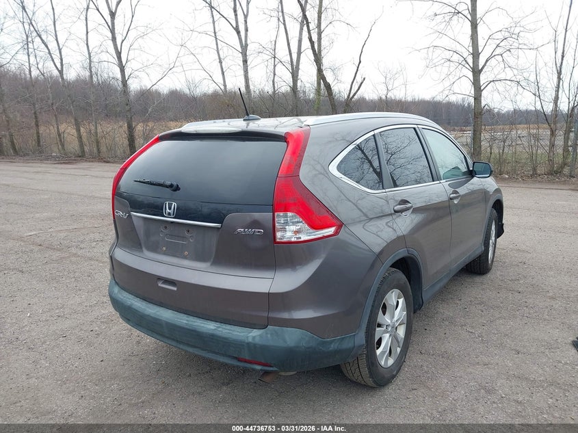 2012 Honda Cr-v 2.4 Cr-V Ex-L brown Lot 111044736753 Vin 5J6RM4H75CL044190