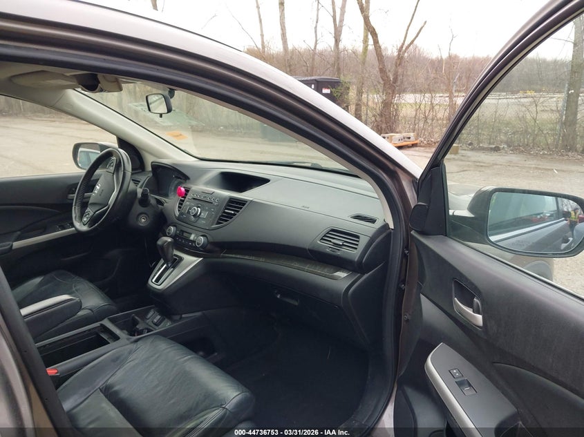 2012 Honda Cr-v 2.4 Cr-V Ex-L brown Lot 111044736753 Vin 5J6RM4H75CL044190