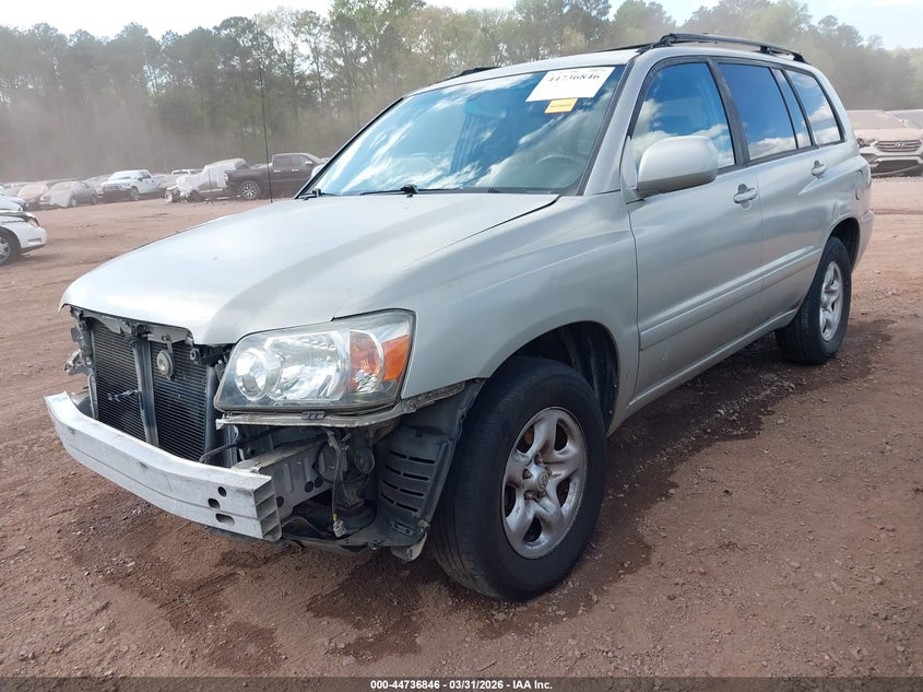 2006 TOYOTA HIGHLANDER auction photo 2