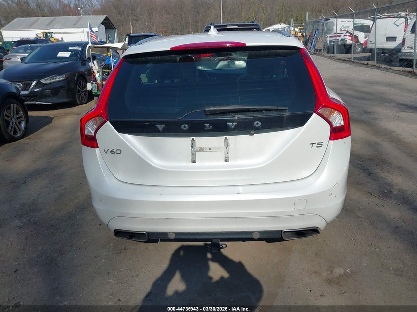 2016 Volvo V60 T5 Drive-E Premier VIN: YV140MEK7G1301754 Lot: 44736943