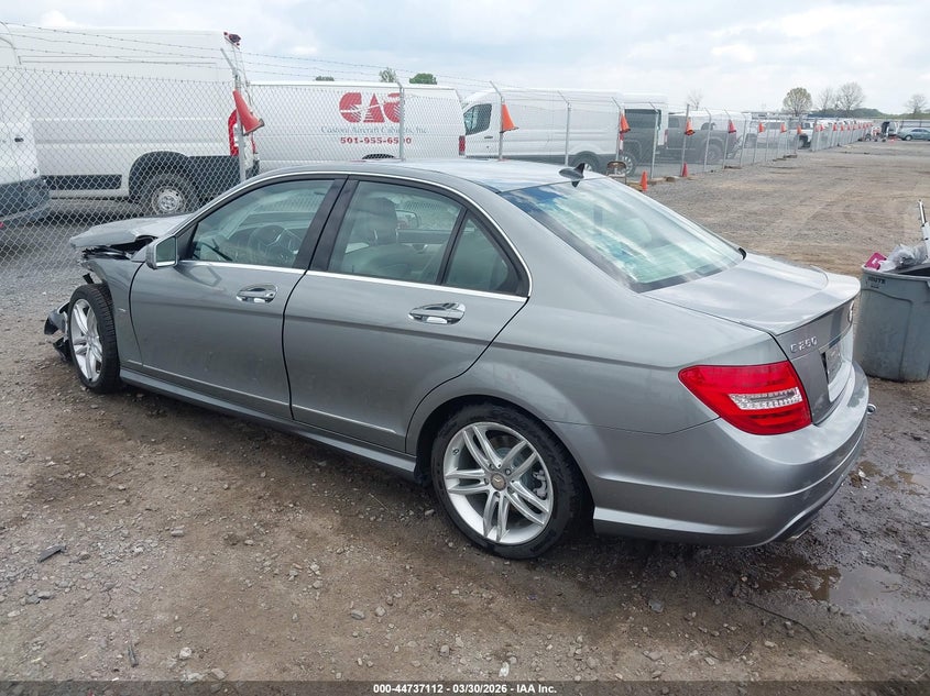2012 Mercedes-Benz C 250 Sport