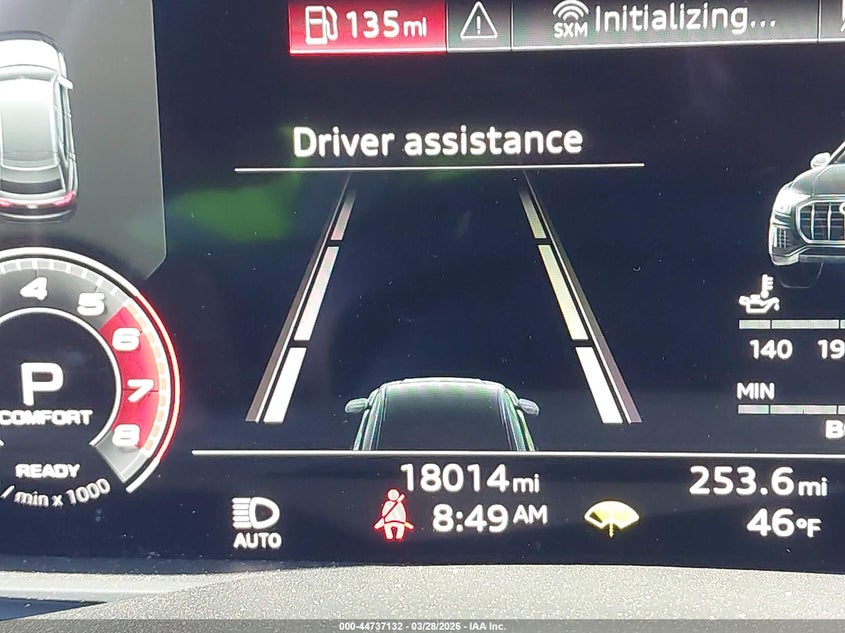 2023 Audi Sq8 Premium Plus Tfsi Quattro Tiptronic VIN: WA1AWBF13PD008606 Lot: 44737132