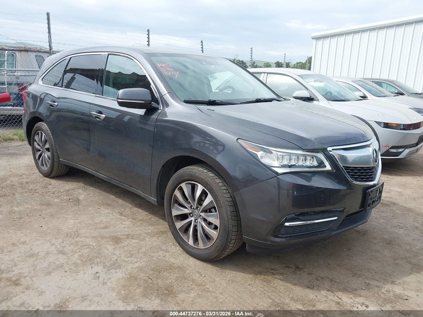 2015 Acura Mdx Technology Package