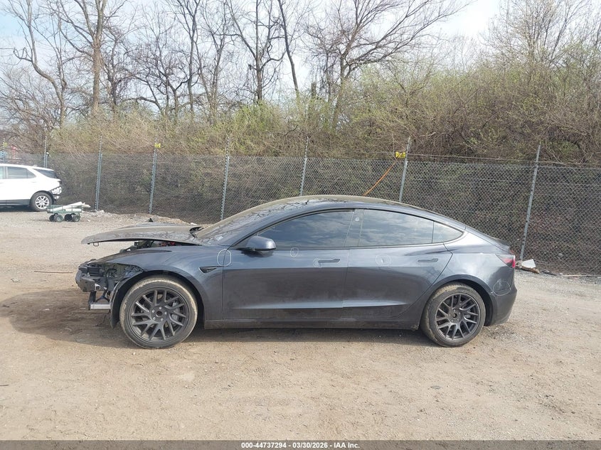 TESLA MODEL 3 2025 VIN 5YJ3E1EA9SF023321