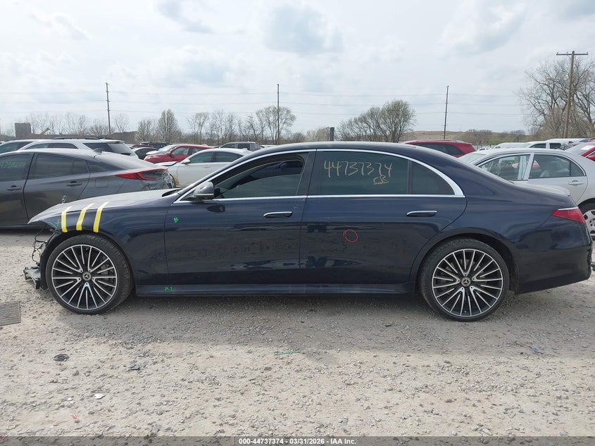 2022 Mercedes-Benz S 500 4Matic VIN: W1K6G6DB7NA091375 Lot: 44737374