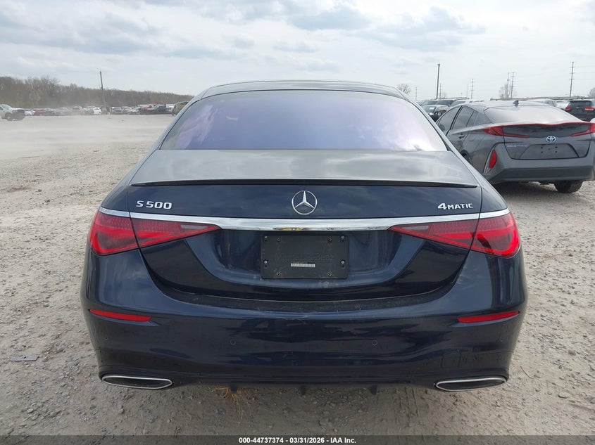 2022 Mercedes-Benz S 500 4Matic VIN: W1K6G6DB7NA091375 Lot: 44737374