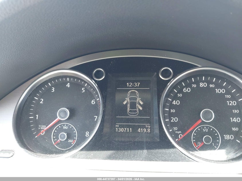 2013 Volkswagen Cc 2.0T Lux VIN: WVWRP7AN5DE532942 Lot: 44737397