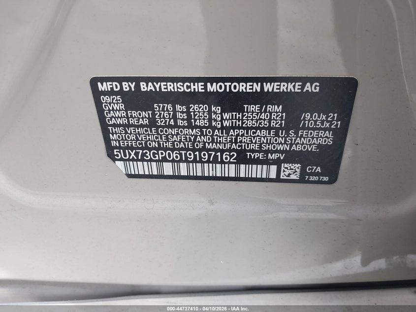 2026 BMW X3 M50 XDRIVE — Photo 9