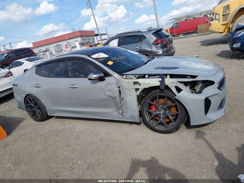 2019 Kia Stinger Gt1 VIN: KNAE45LC1K6051887 Lot: 44737446