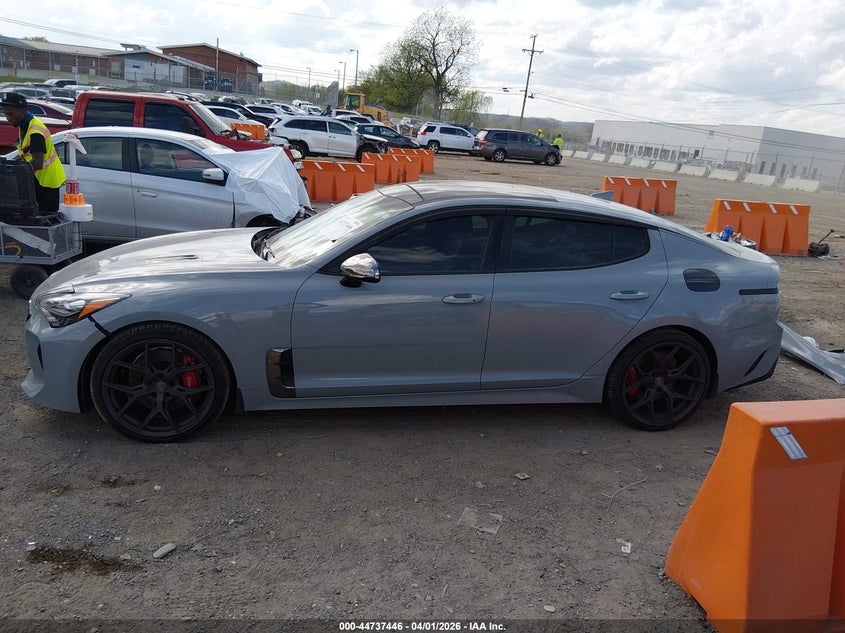 2019 Kia Stinger Gt1 VIN: KNAE45LC1K6051887 Lot: 44737446