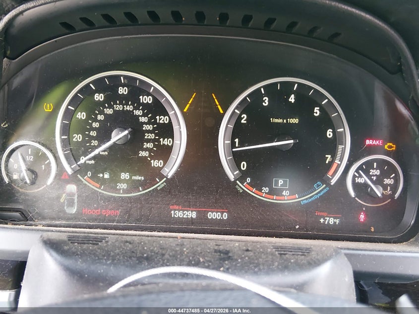 2012 BMW 650I VIN: WBALZ3C59CDL71020 Lot: 44737485