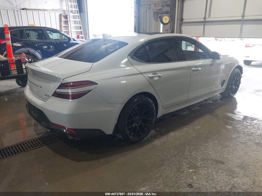 Vin: kmtg34ta9pu109580, lot: 45234795, genesis g70 2.0t awd 20234