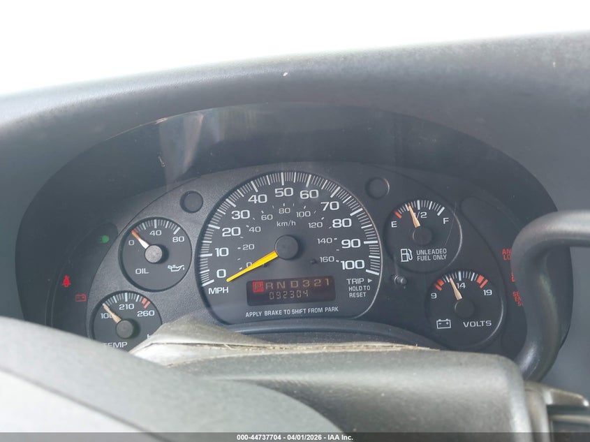 1997 Chevrolet Express VIN: 1GAHG39R6V1083364 Lot: 44737704