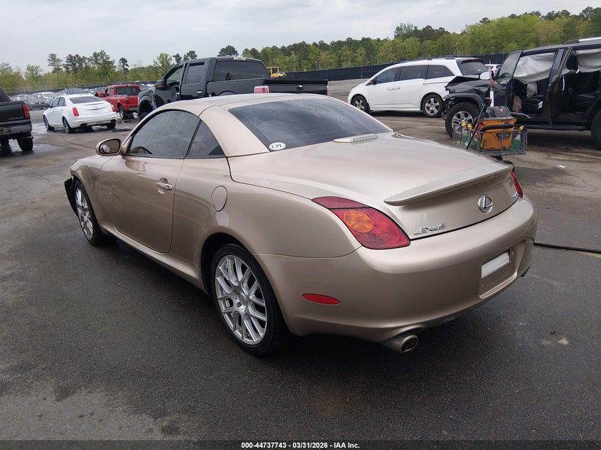 2002 Lexus Sc 430