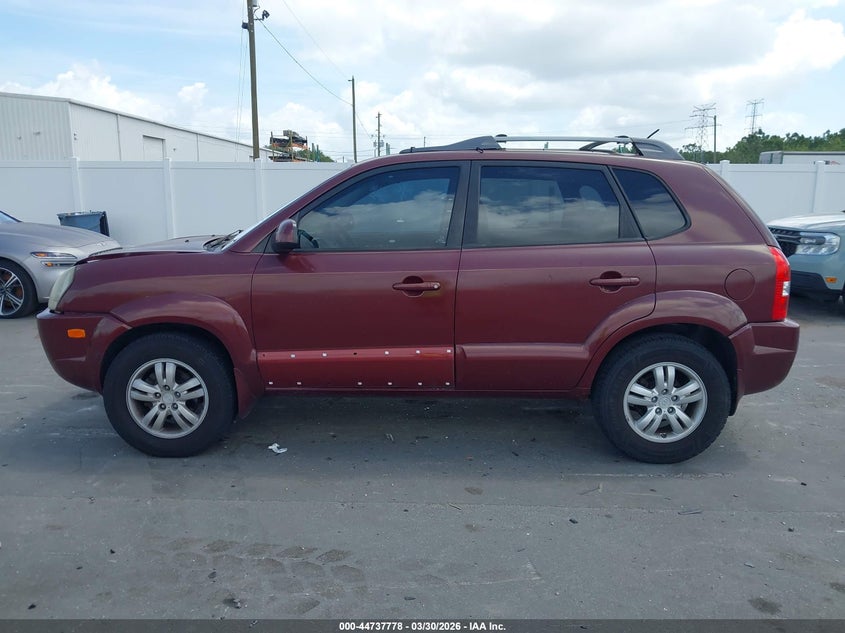 2008 Hyundai Tucson Limited V6/Se VIN: KM8JN12D58U863324 Lot: 44737778