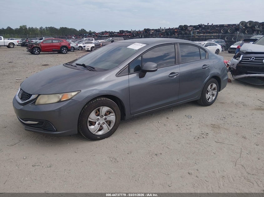 2013 Honda Civic Lx 2HGFB2F51DH301298 photo 1