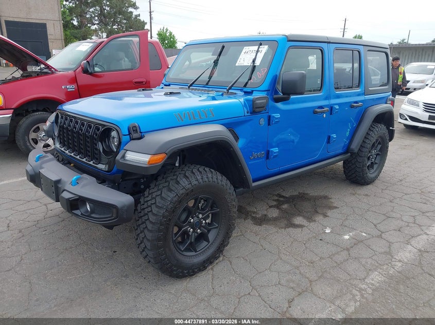JEEP WRANGLER 4XE 2024 VIN 1C4RJXN61RW356557