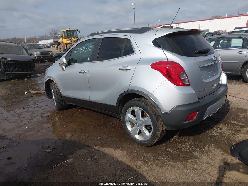 Vin: kl4cjasb5fb238688, lot: 45235160, buick encore 20153