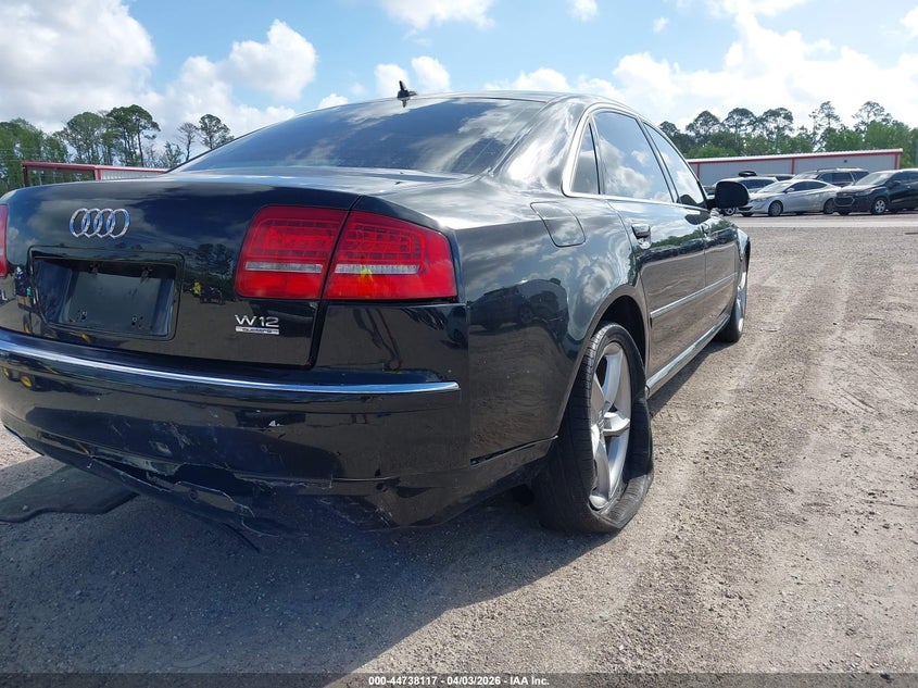 2008 Audi A8 W12 VIN: WAUMR94E98N006683 Lot: 44738117