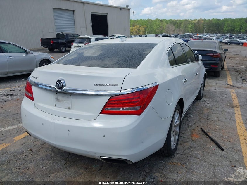 Vin: 1g4gb5g31gf103615, lot: 45235368, buick lacrosse leather 20164