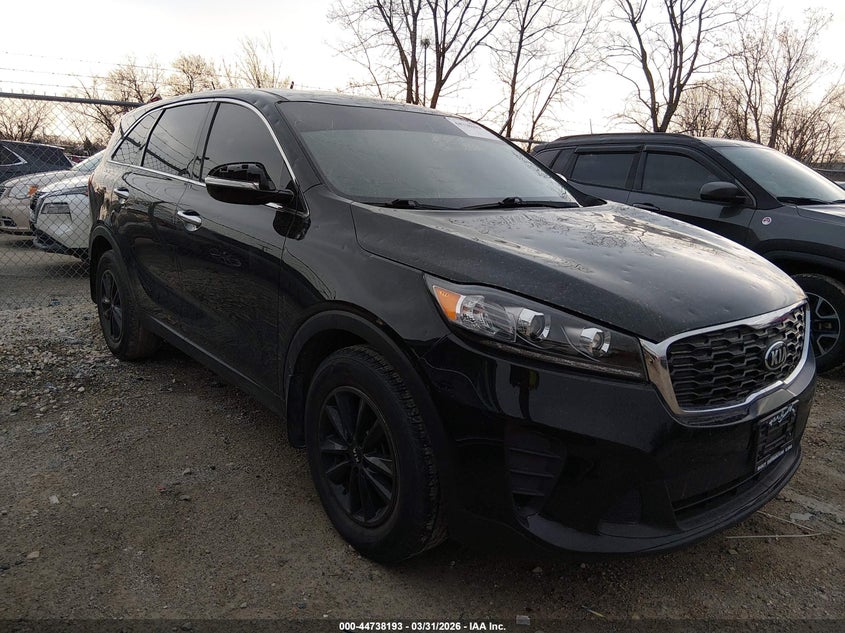 5XYPG4A39KG534752 2019 Kia Sorento 2.4L L auction photo 1