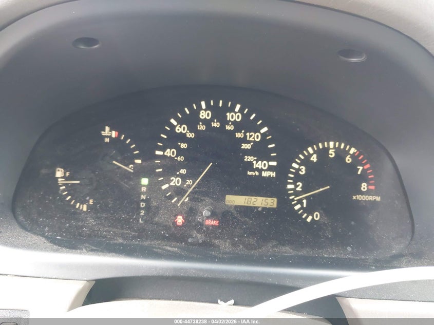 2001 Lexus Rx 300 VIN: JTJGF10U810099929 Lot: 44738238