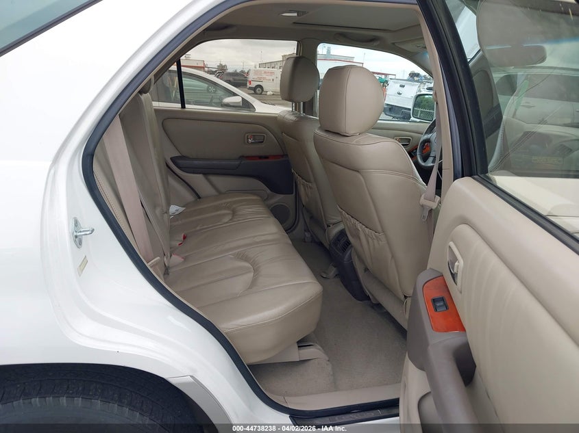 2001 Lexus Rx 300 VIN: JTJGF10U810099929 Lot: 44738238