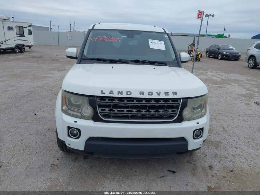 2016 Land Rover Lr4 VIN: SALAG2V63GA823267 Lot: 44738301