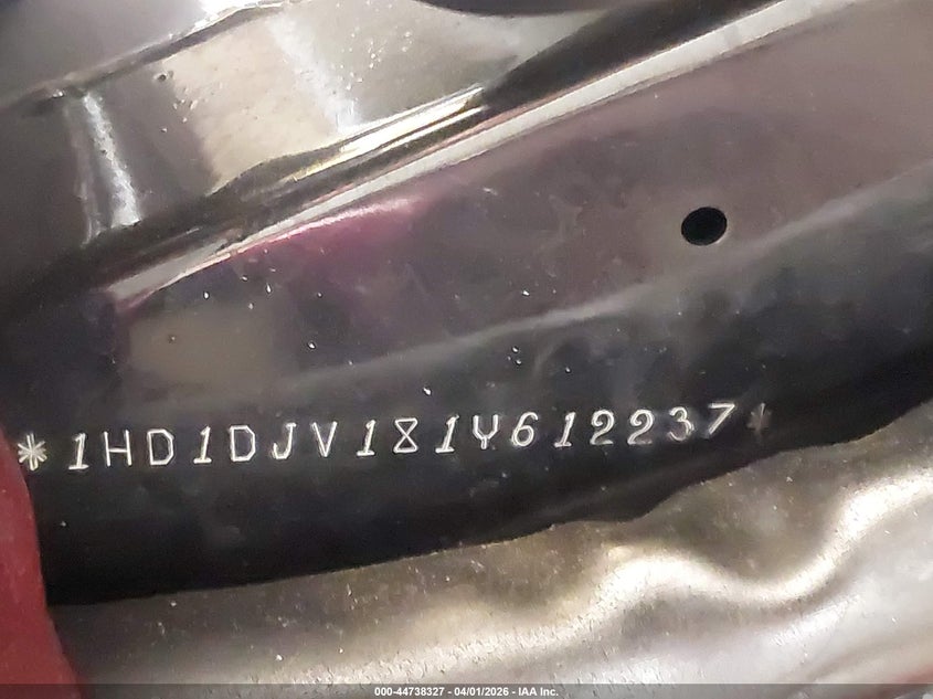 2001 Harley-Davidson Flht Classic VIN: 1HD1DJV181Y612237 Lot: 44738327