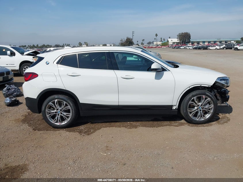 2021 BMW X2 Sdrive28I VIN: WBXYH9C08M5S40758 Lot: 44738371
