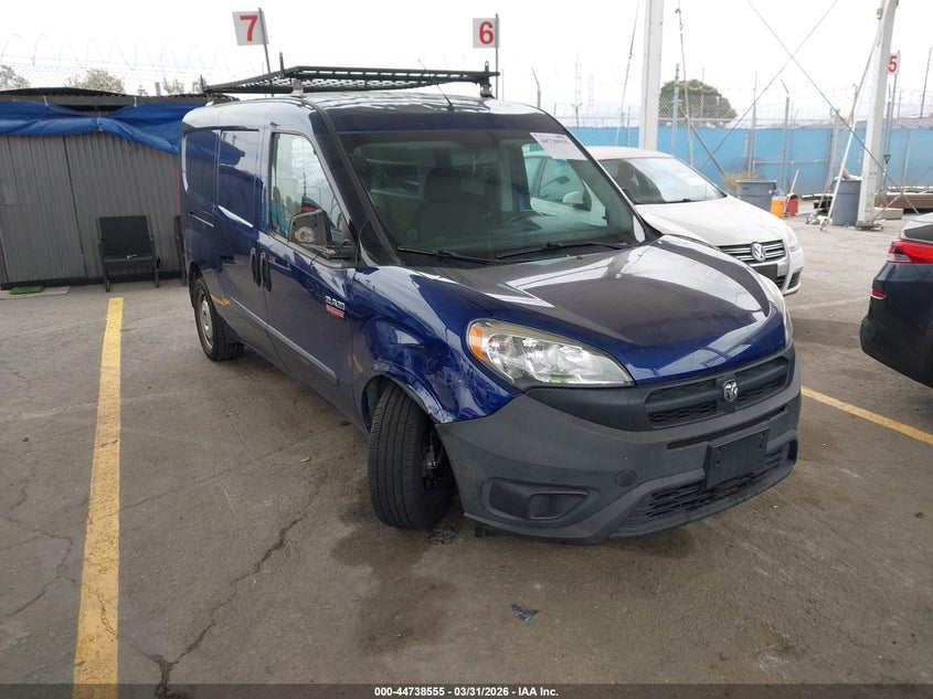 Vin: zfberfab3h6g88363, lot: 45235743, ram promaster city tradesman 2017 img_1