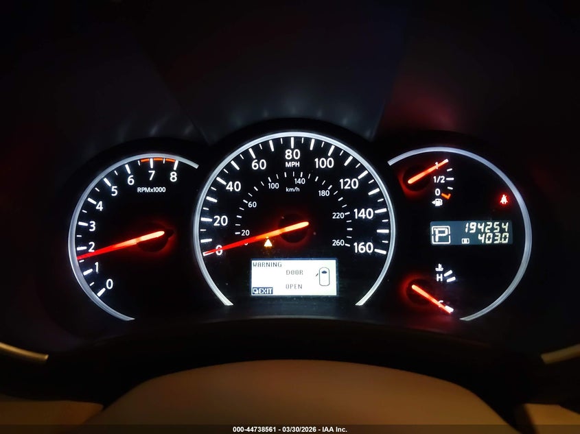 2013 Nissan Quest Sl VIN: JN8AE2KP4D9065922 Lot: 44738561